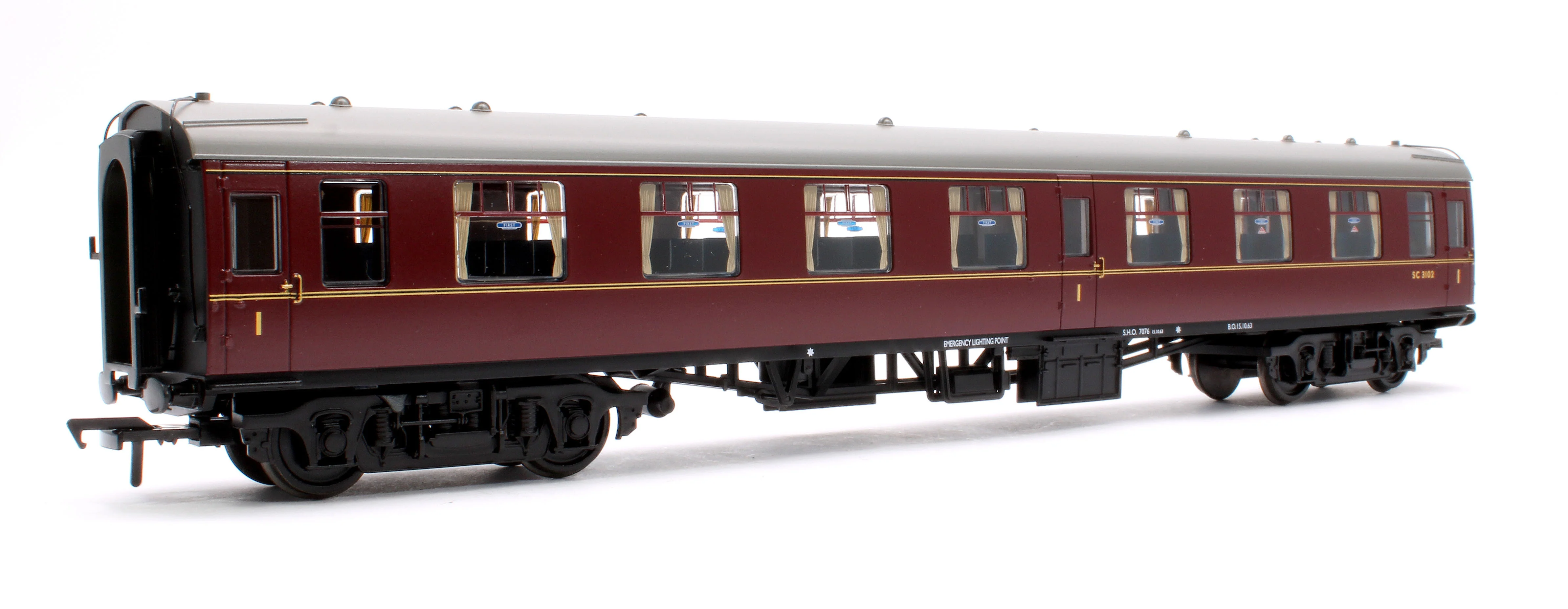 39-826 BR MK1 FO First Open BR Maroon No. SC3102 - Image 3