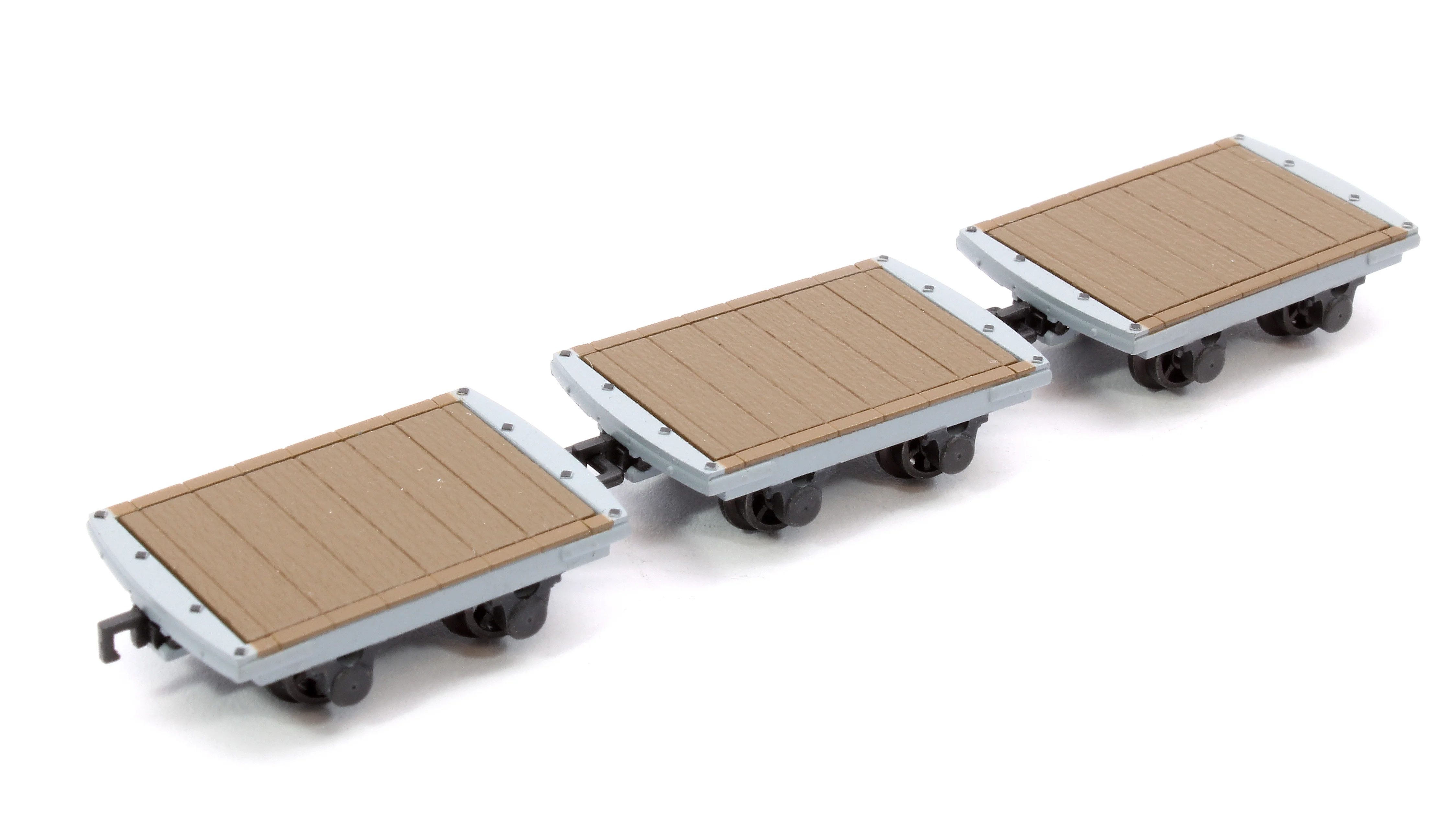 393-225 Dinorwic Slate Wagons without sides 3-Pack Grey - Image 3