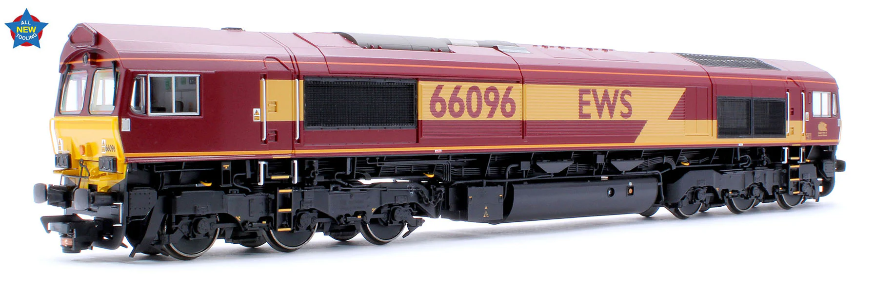 50-000A Class 66/0 66096 EWS Diesel Locomotive