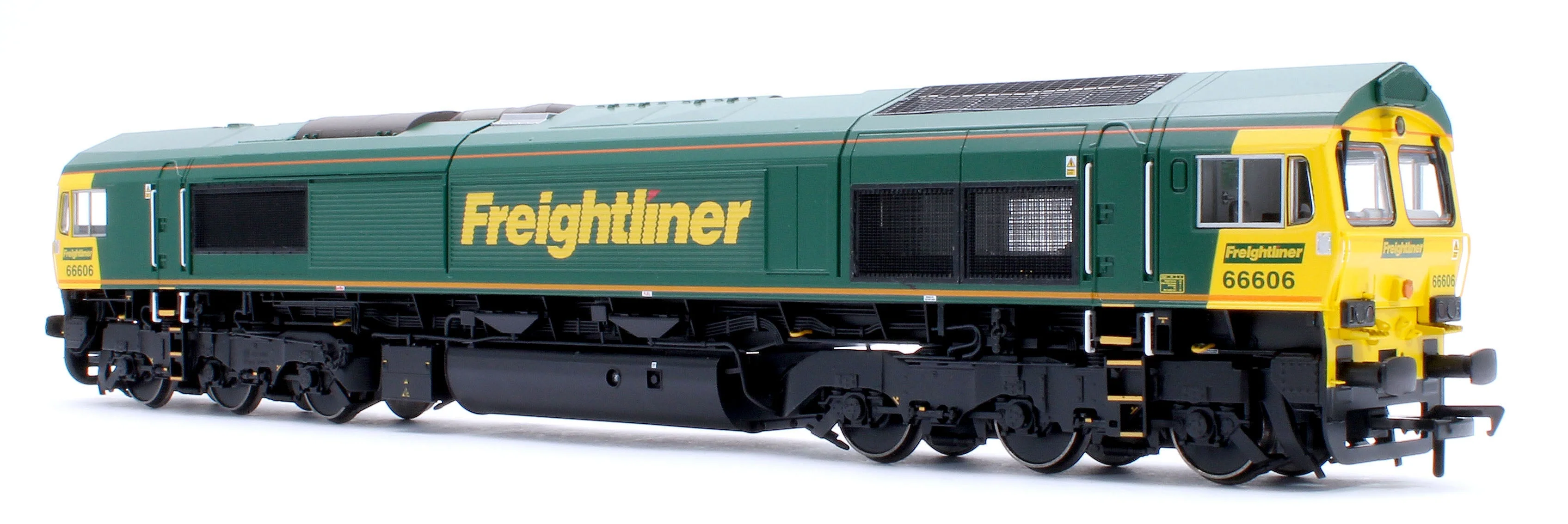 Pre-Owned 50-002 Class 66/6 66606 Freightliner Green Diesel Locomotive - Image 3