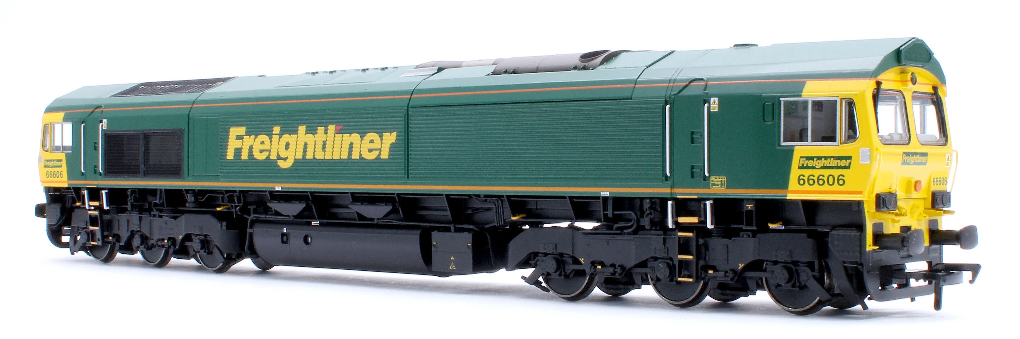 50-002SF Class 66/6 66606 Freightliner Green Diesel Locomotive - DCC Sound - Image 5