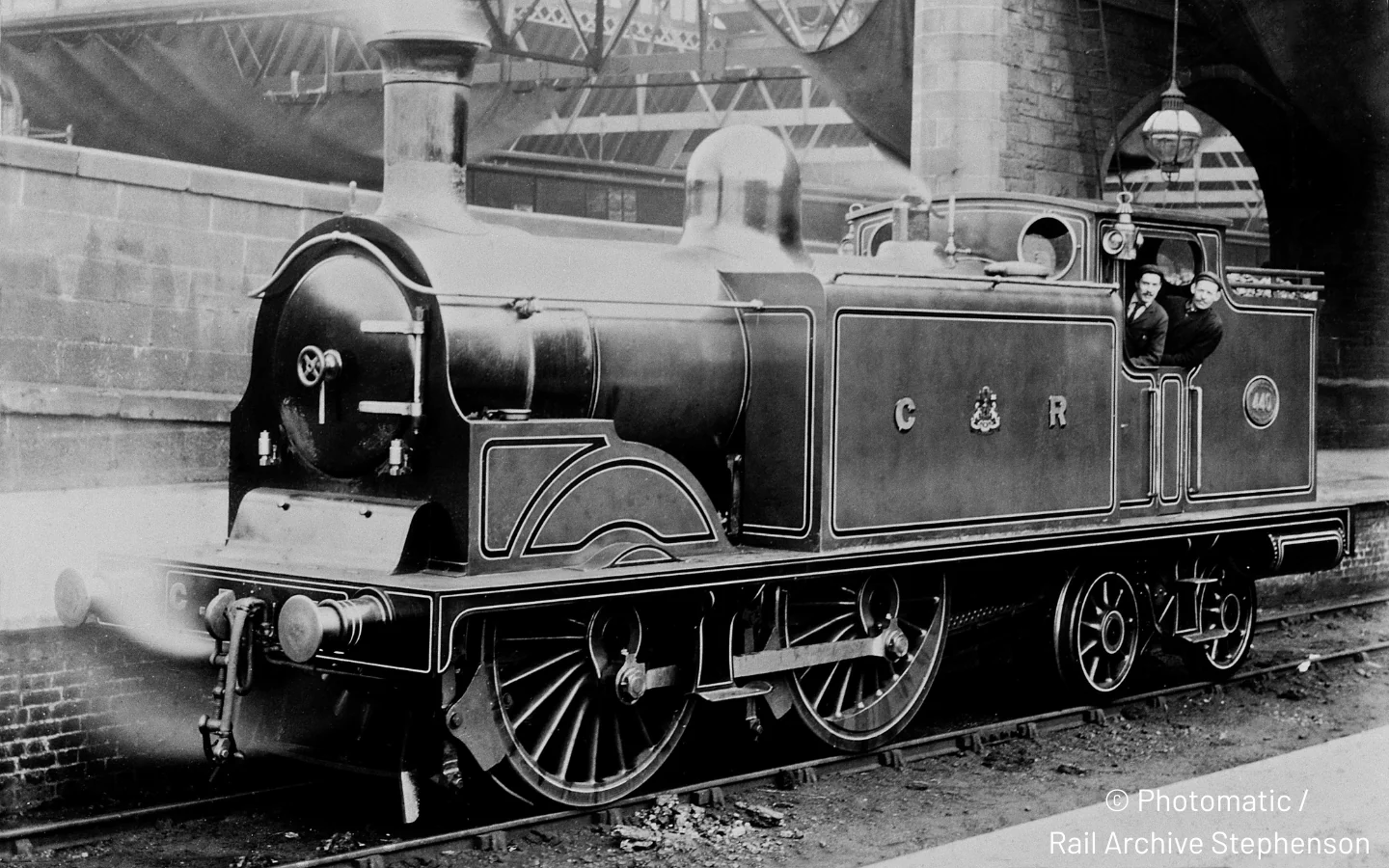 50-170Z Class 439 Caledonian 0-4-4T 439 CR Lined Light Blue Steam Locomotive - Image 3