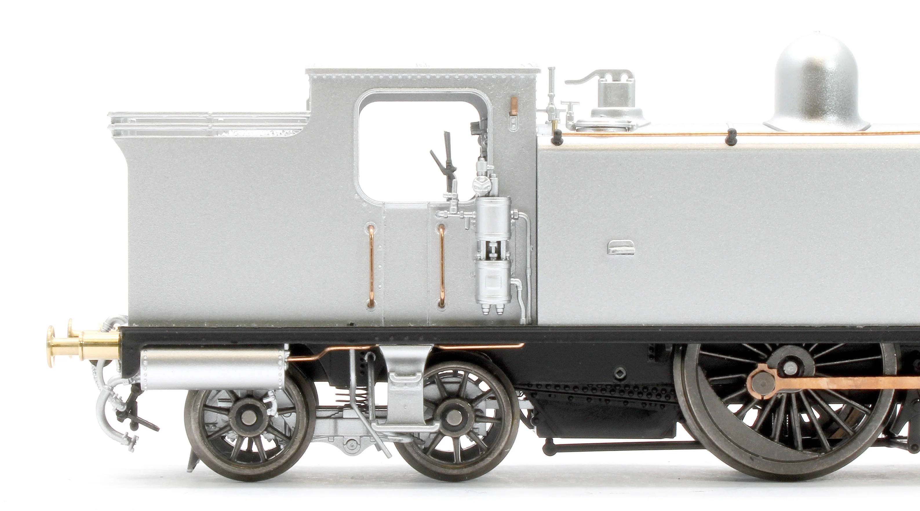 50-174ZSFX Class 439 Caledonian 0-4-4T 15216 LMS Lined Black Steam Locomotive - DCC Sound Deluxe - Image 13