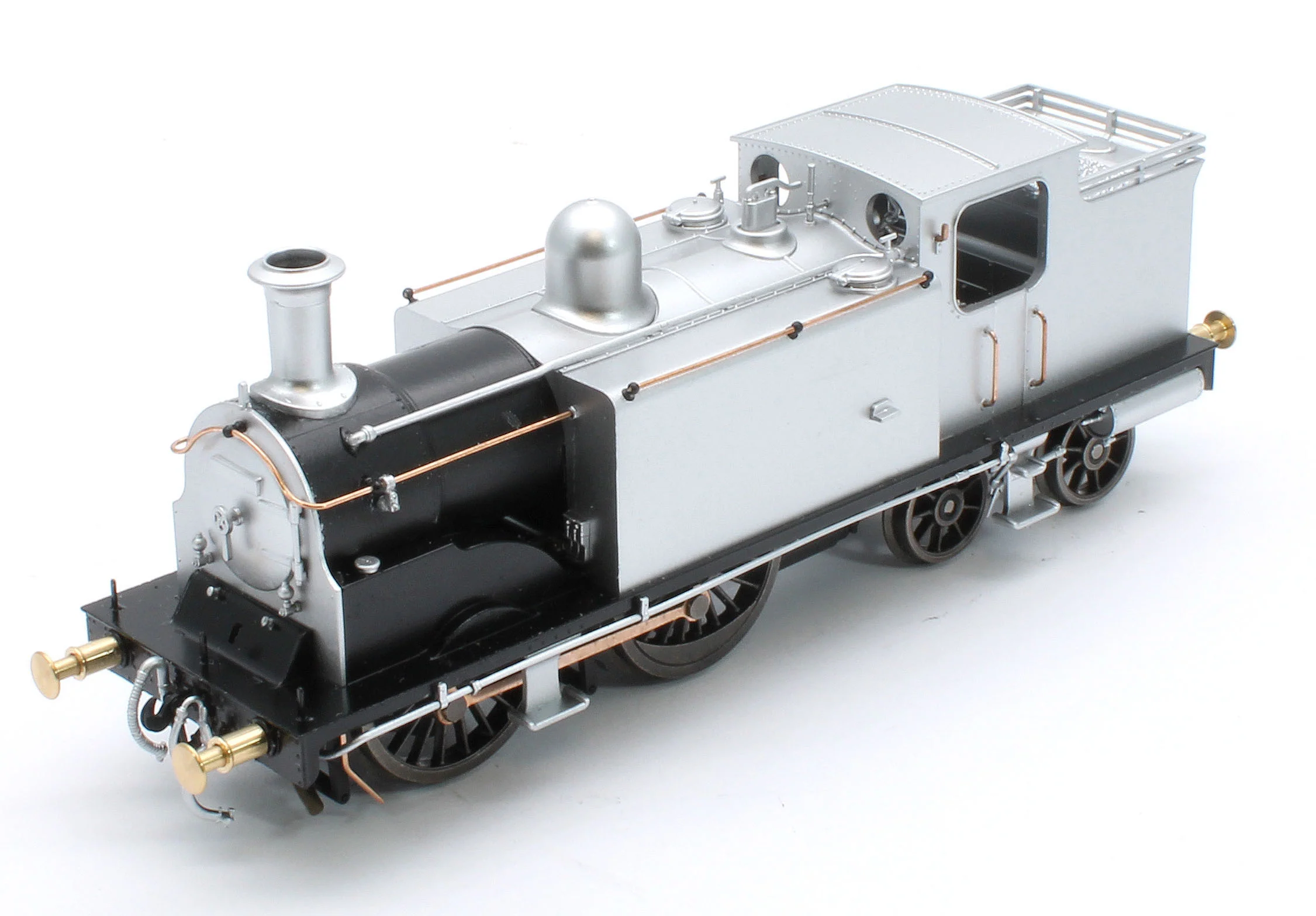 50-174ZSFX Class 439 Caledonian 0-4-4T 15216 LMS Lined Black Steam Locomotive - DCC Sound Deluxe - Image 15