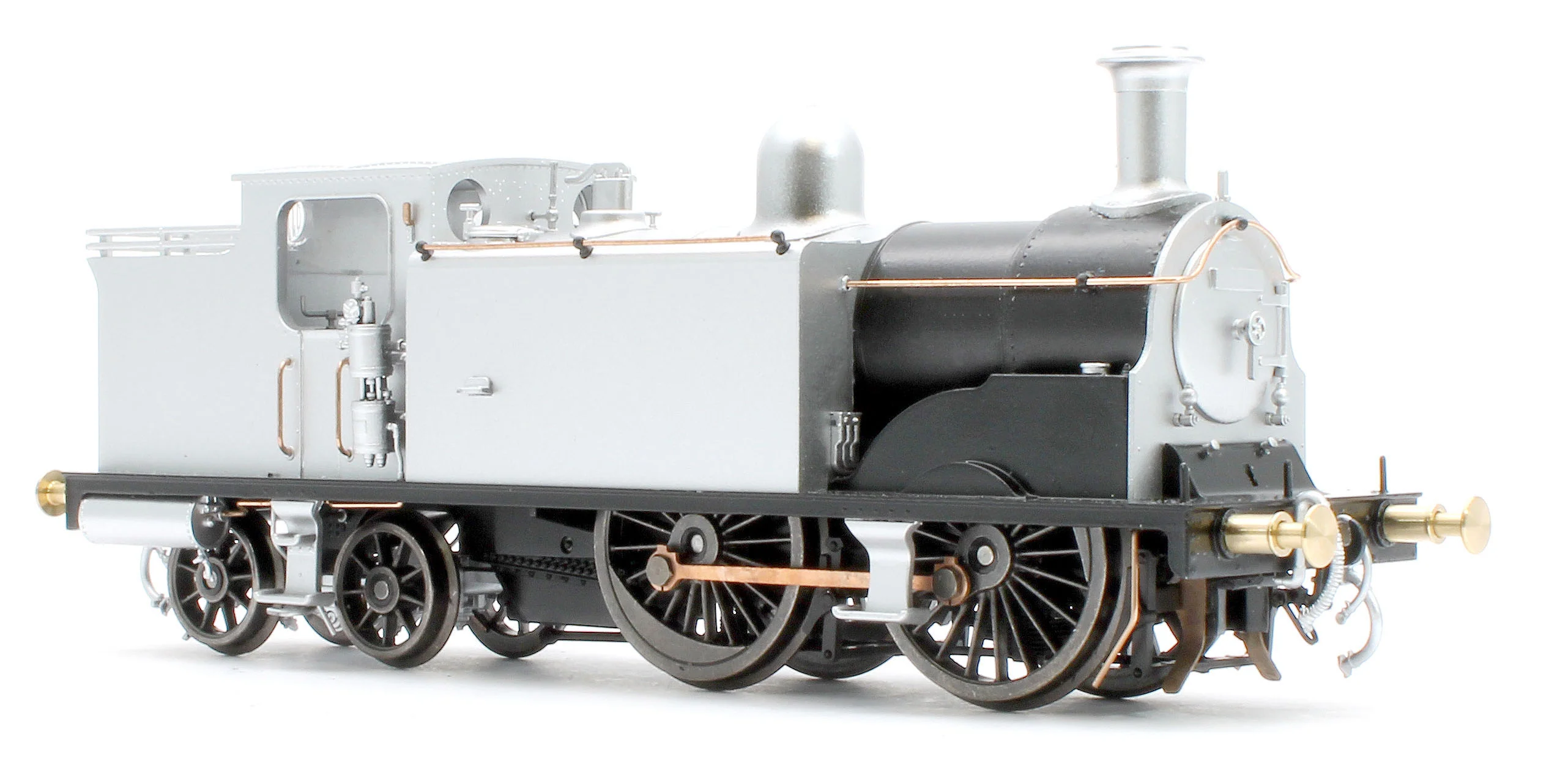 50-174ZSFX Class 439 Caledonian 0-4-4T 15216 LMS Lined Black Steam Locomotive - DCC Sound Deluxe - Image 8