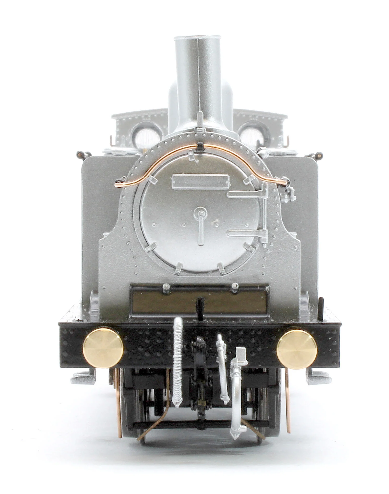 50-176ZSF Class 439 Caledonian 0-4-4T 55224 BR Lined Black Late Crest Steam Locomotive - DCC Sound - Image 9