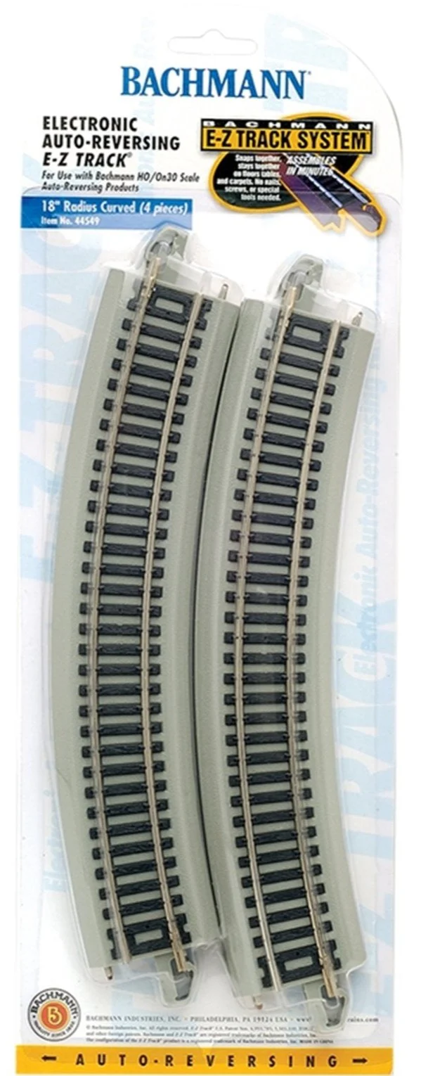 44549 Auto-Reversing 18" Radius Curved (4/Card)