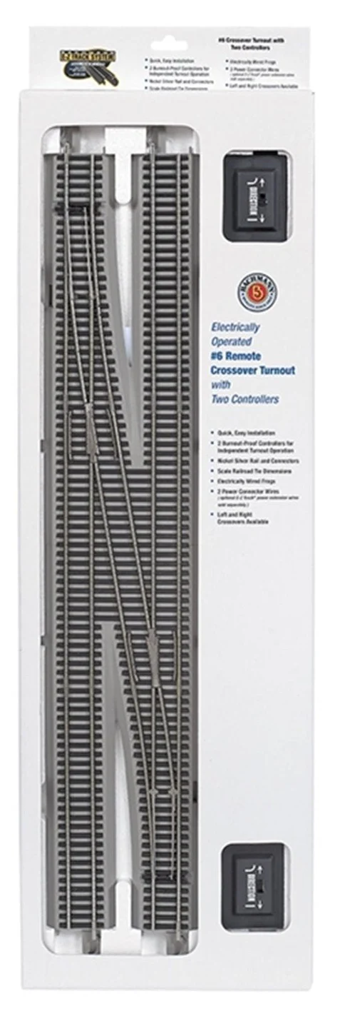 44575 #6 Remote Crossover Turnout Left