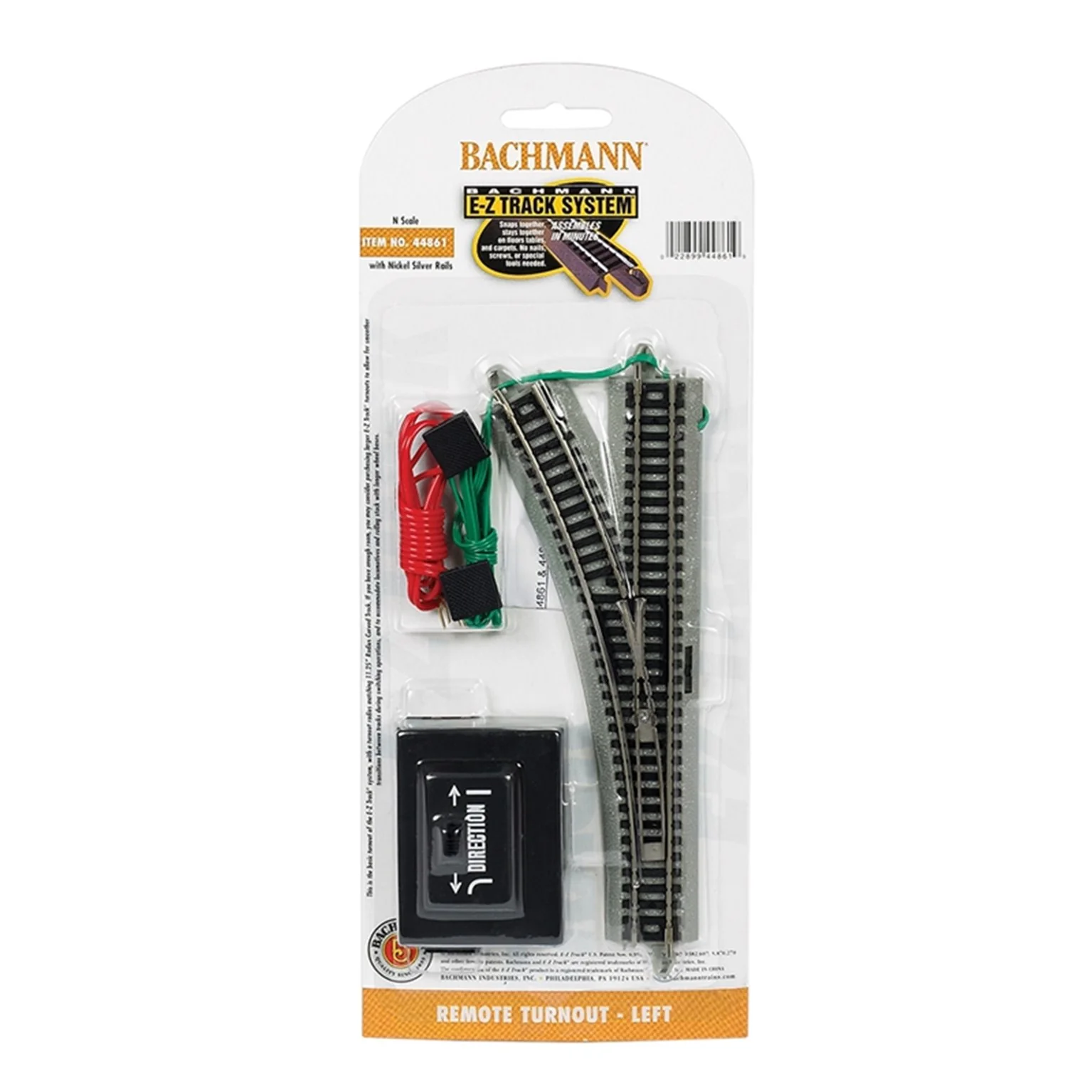 44861 Remote Turnout - Left (1/Card)