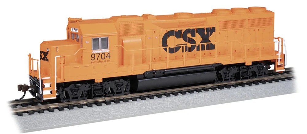 63540 GP40 - CSX #9704 - MOW Diesel Locomotive