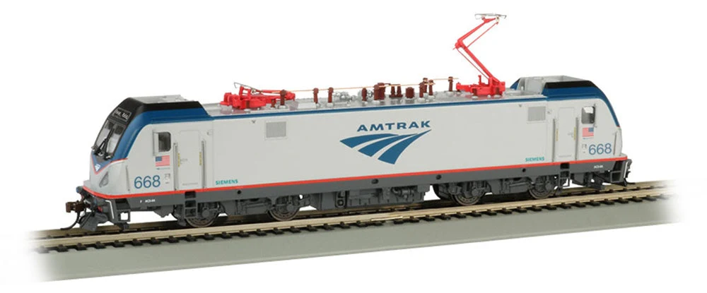 67407 Siemens ACS-64 - Amtrak #668 Electric Locomotive - DCC Sound