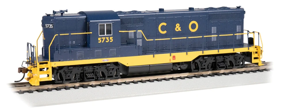 69102 GP7 - Chesapeake & Ohio #5735 Diesel Locomotive - DCC Sound