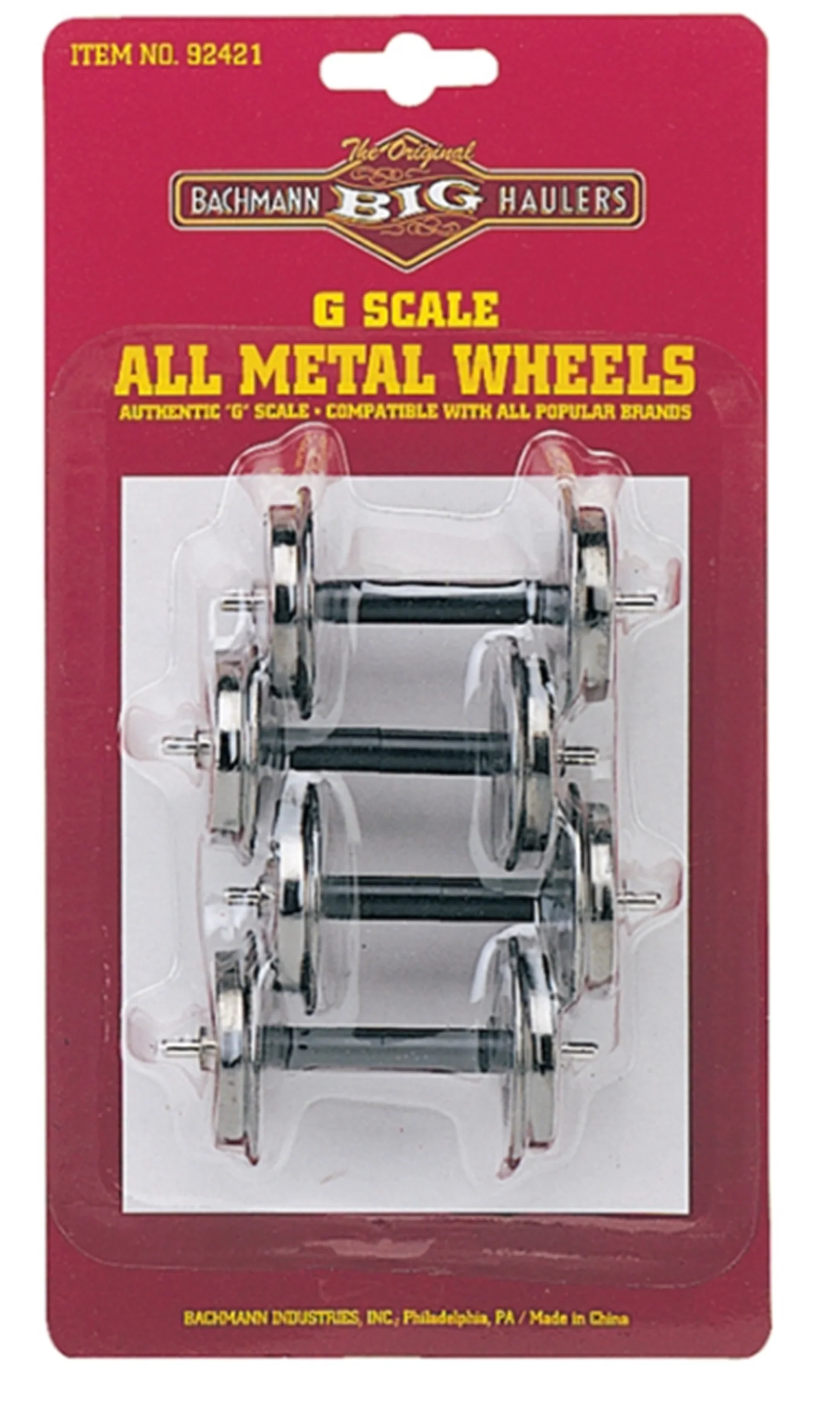 92421 31.0mm Standard Metal Wheel Set (4/Card)
