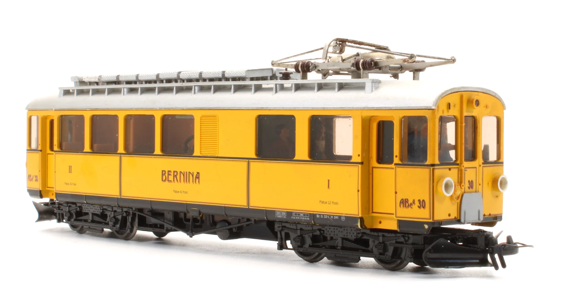 1268 160 Pre-Owned RhB ABe 4/4 Bernina Electric Railcar - Image 3
