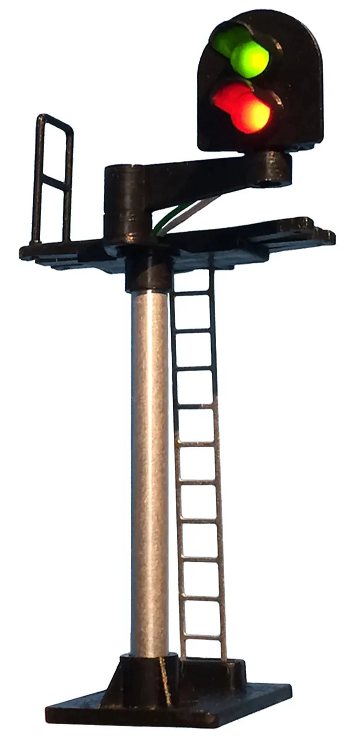 B31R 2 Aspect Home (R/G) Platform Right Offset Round Head Signal
