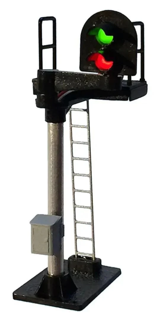 B33R 2 Aspect Home (R/G) Platform Right Offset Square Head (Type 2) Signal