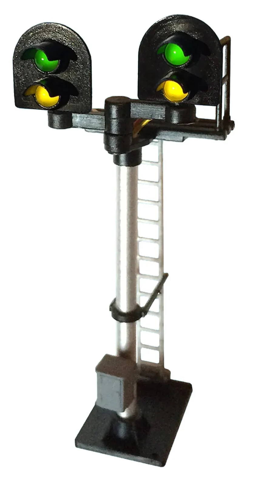 B422 2 Aspect Distant (Y/G) Standard Stepped T Junction Round Head Signal
