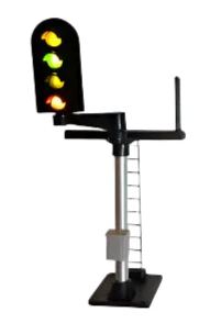 B677L 4 Aspect (R/Y/G/Y) Platform Left Offset Round Head (type 2) Signal