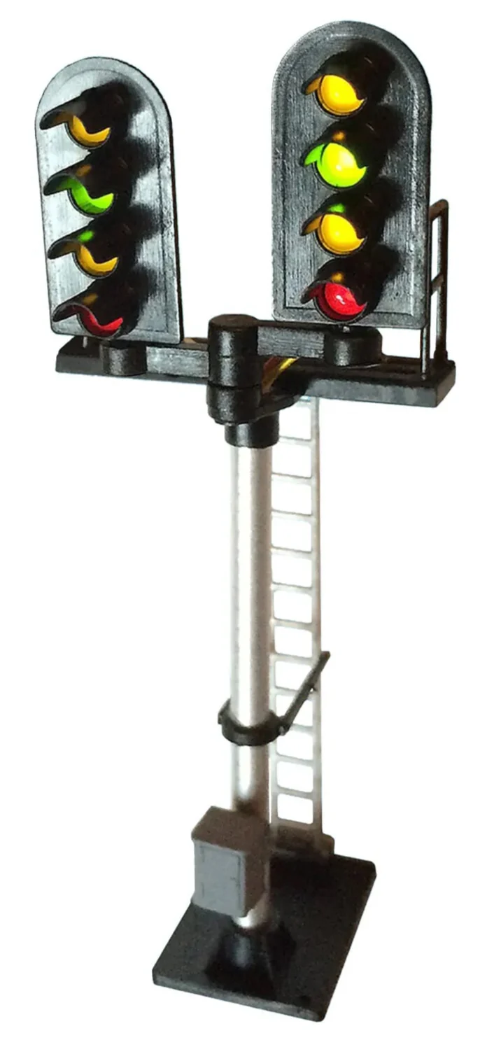 B715 4 Aspect (R/Y/G/Y) Standard Stepped T Junction Round Head (type 2) Signal