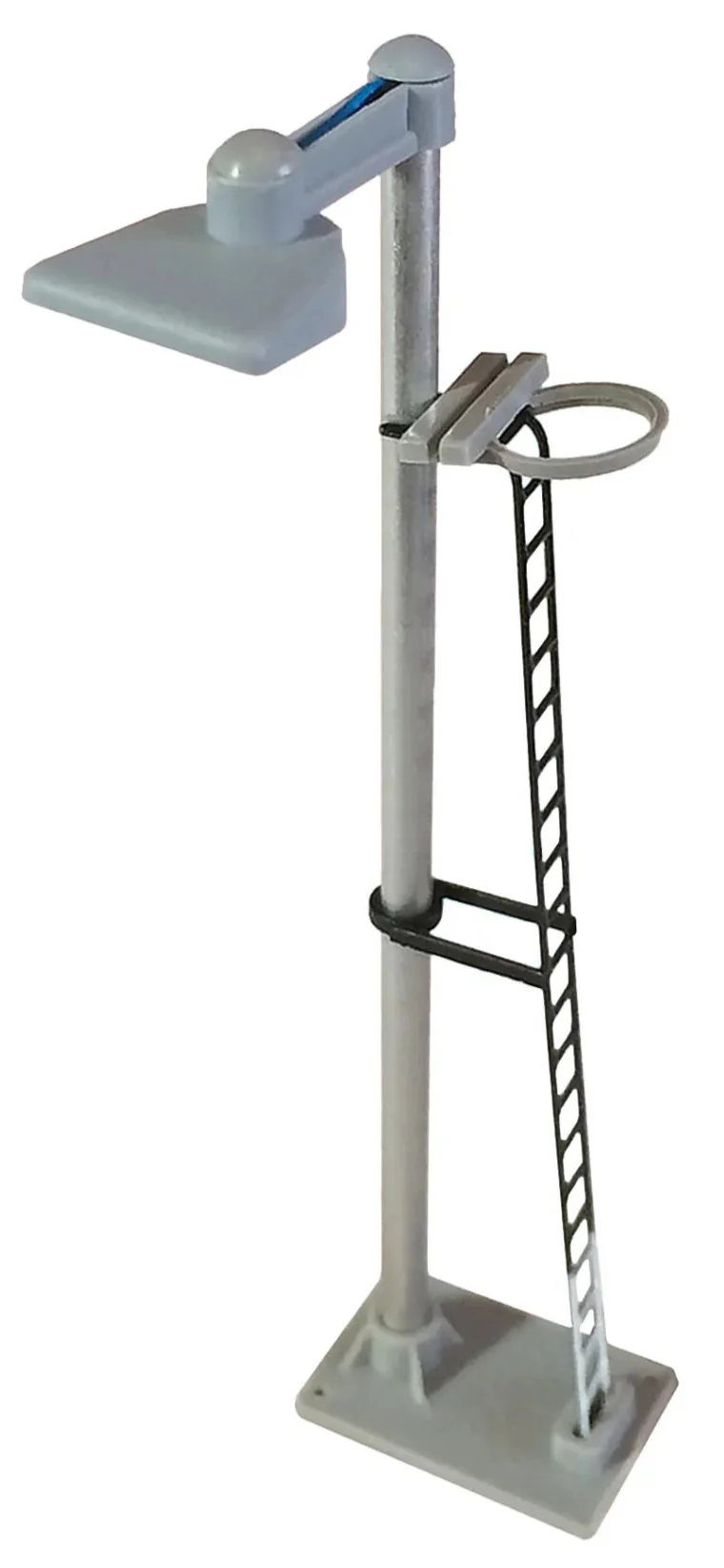 BL07B Dustpan Single Head Short Yard Lamp (Black Ladder)