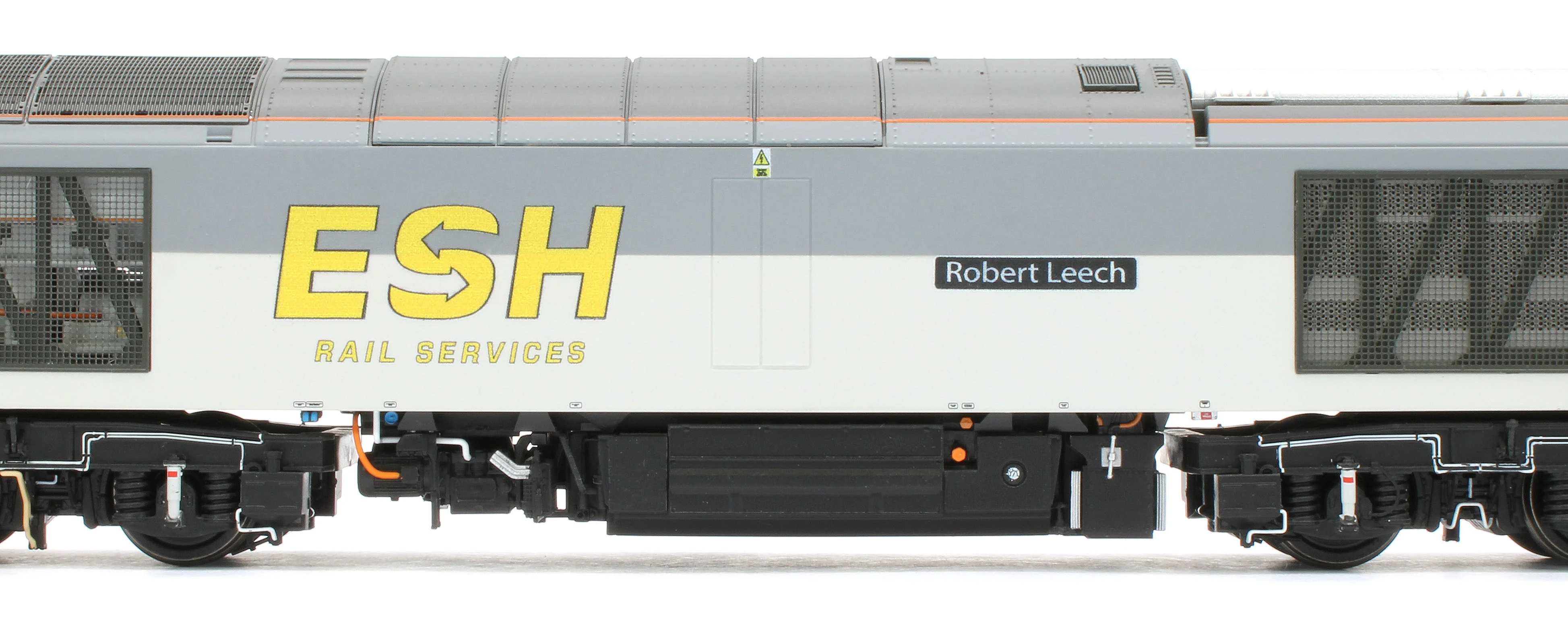 Bespoke Class 60 60063 'Robert Leech' ESH Rail Services Grey Diesel Locomotive - Expert Rails Bespoke Re-livery - Image 11