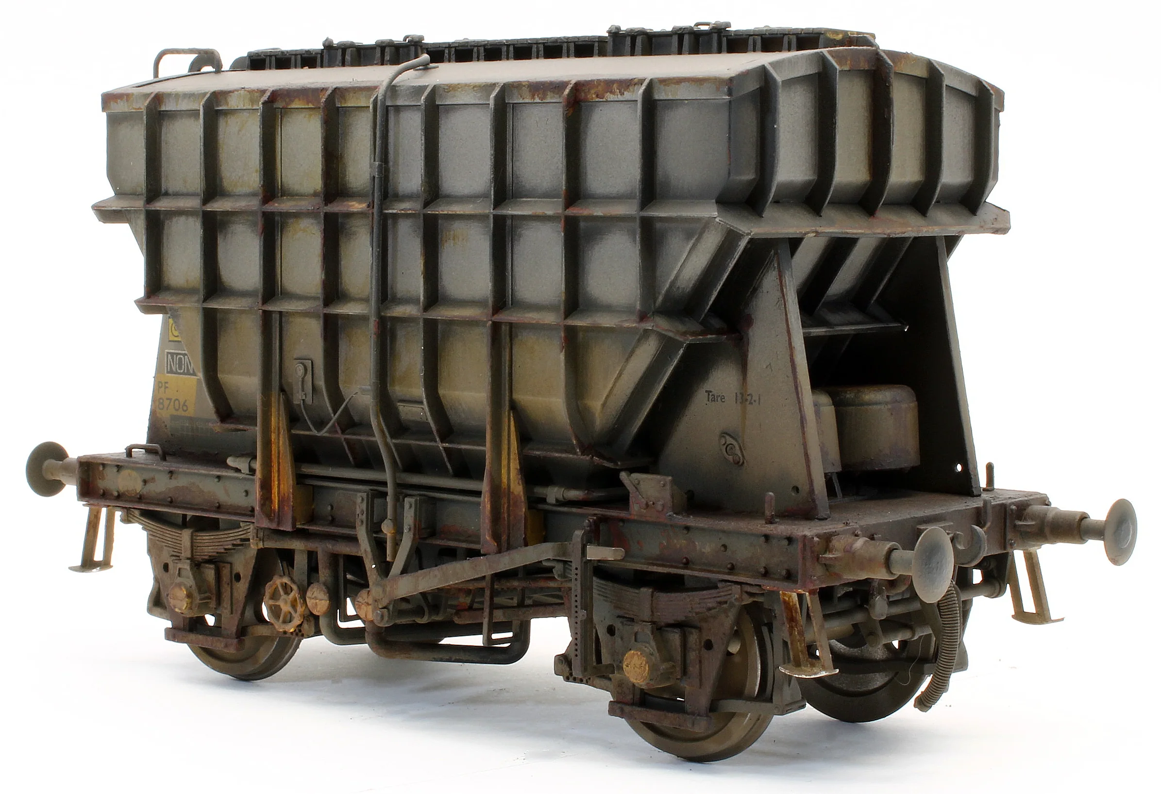 E3004BDW Bespoke Weathered Presflo Wagon Plain Grey 8706 (TOPS) - Deluxe Finish - Image 4