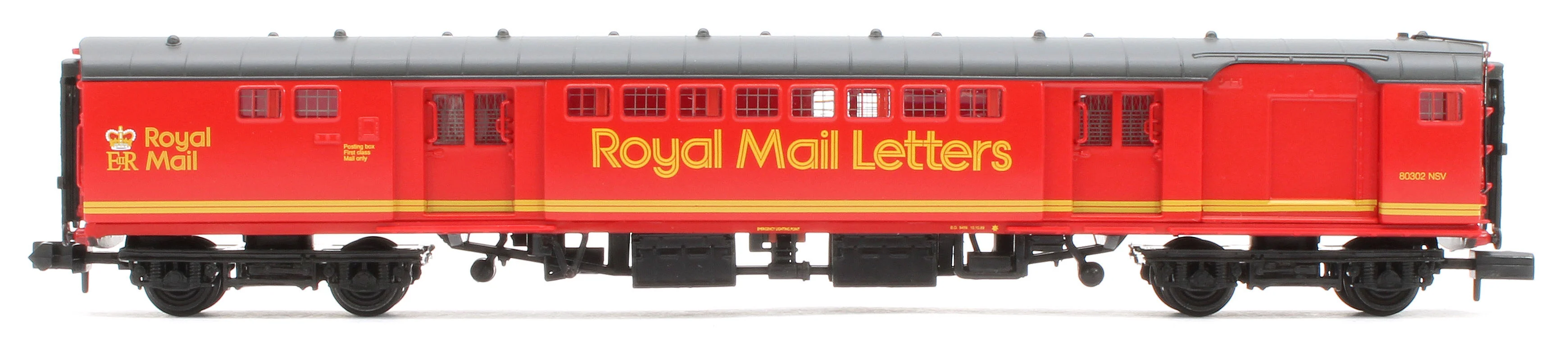 374-903A BR Mk1 POS Post Office Sorting Van Royal Mail Letters Red No.80302 - Image 2