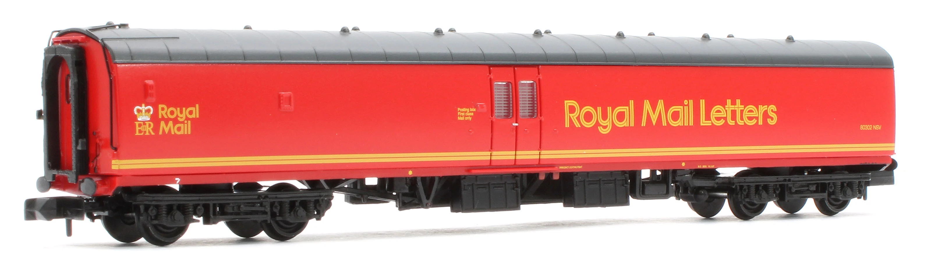 374-903A BR Mk1 POS Post Office Sorting Van Royal Mail Letters Red No.80302 - Image 3