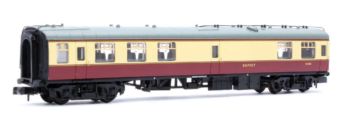 374-113 BR Mk1 RMB Restaurant Miniature Buffet BR Crimson & Cream M1853 - Image 3