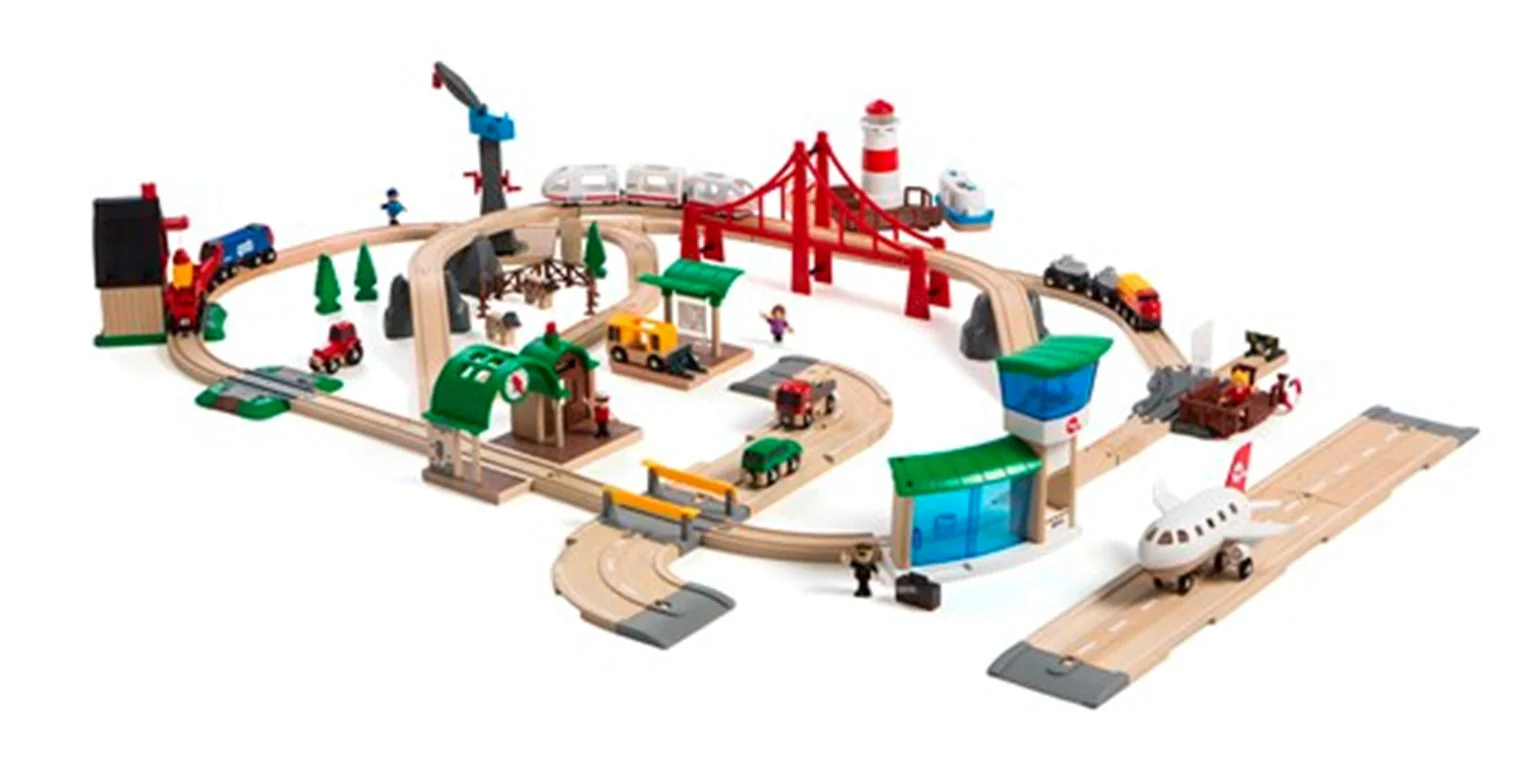 33766 BRIO WORLD - Railway World Deluxe Set - Image 2