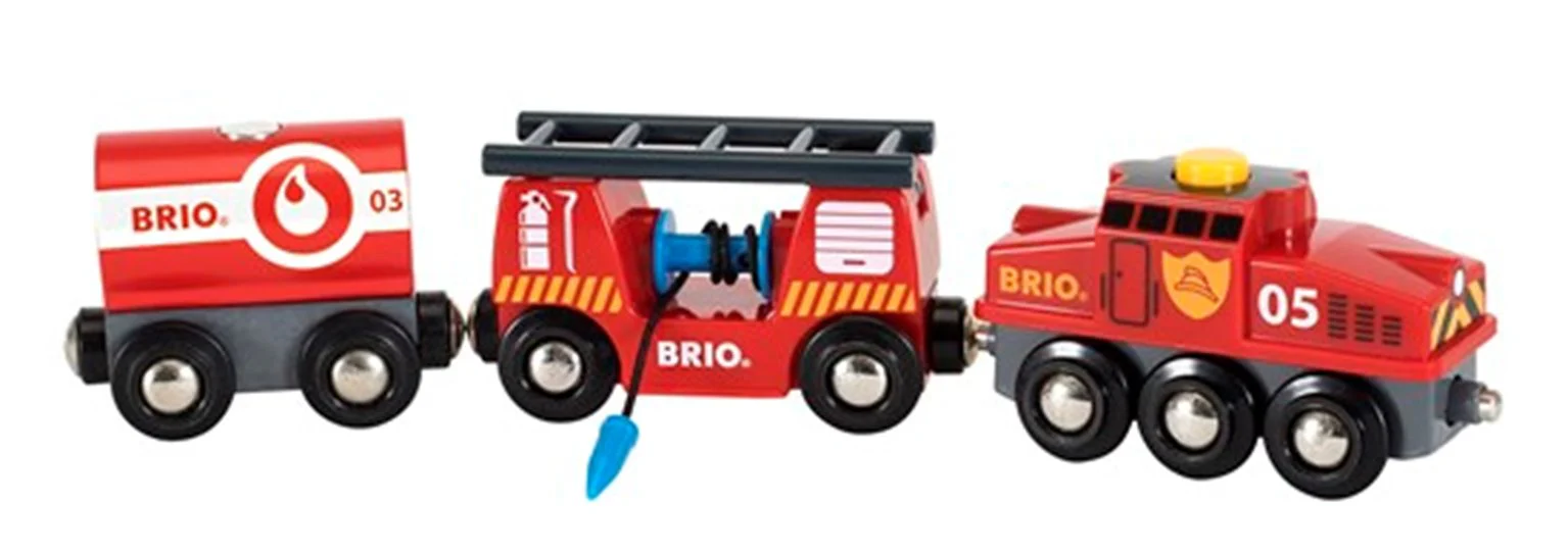 33844 BRIO WORLD - Rescue Firefighting Train - Image 2