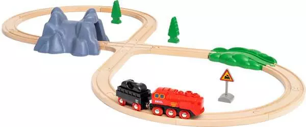 36017 BRIO World Railway Set Steaming Train set - Image 4