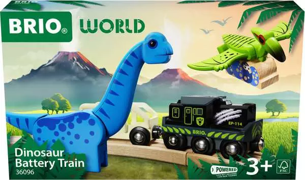 36096 BRIO World Dinosaur Battery Train