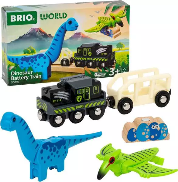 36096 BRIO World Dinosaur Battery Train - Image 2
