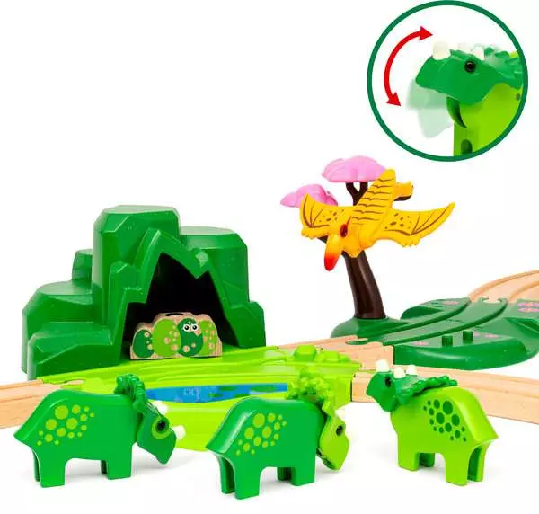 36104 BRIO World Train Set Dinosaur Deluxe Set - Image 11