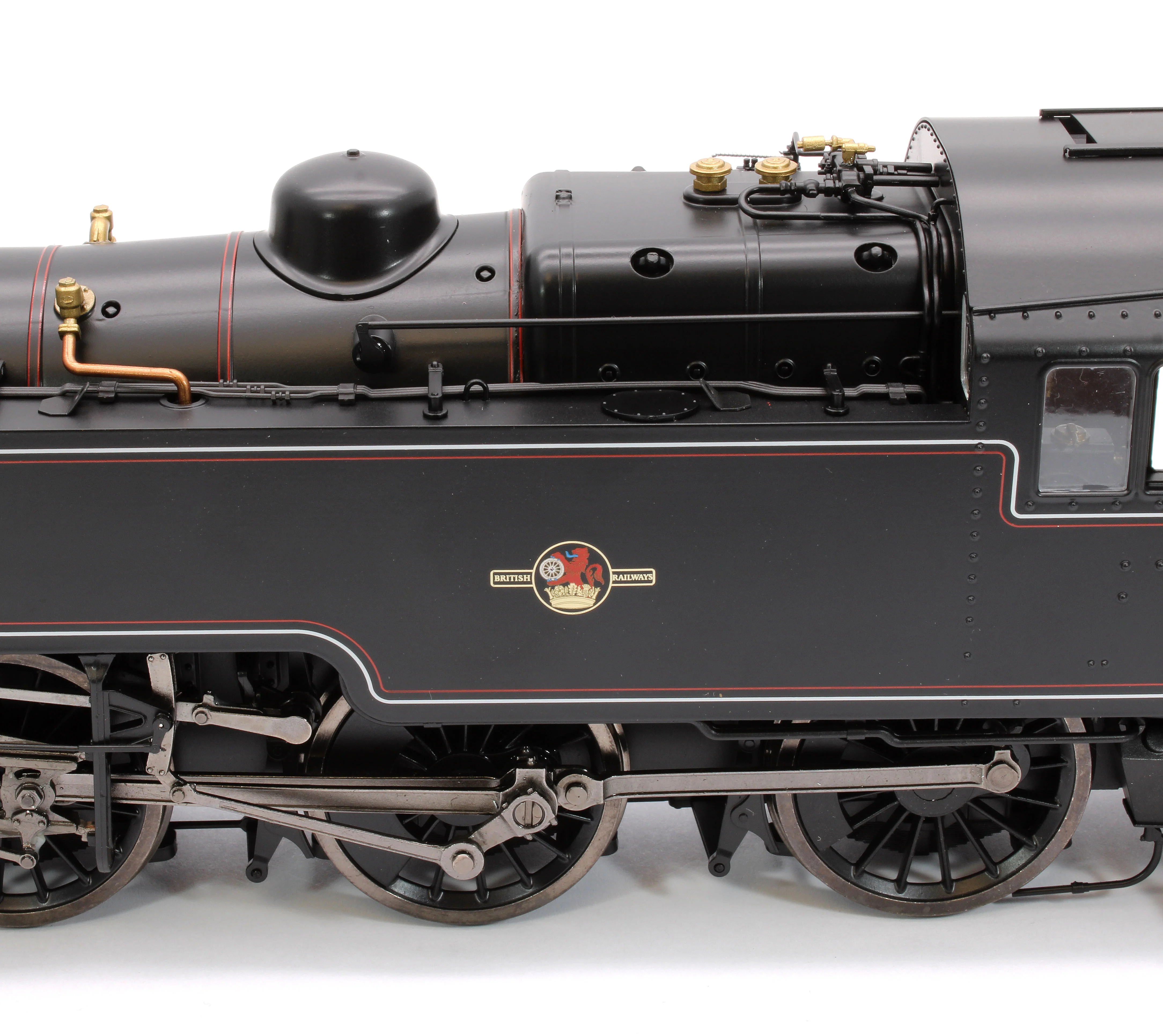 LHT-S-8201D British Railways Standard 3MT 2-6-2T Lined Black Late Crest 82010 - Steam Tank Locomotive - DCC Fitted - Image 8