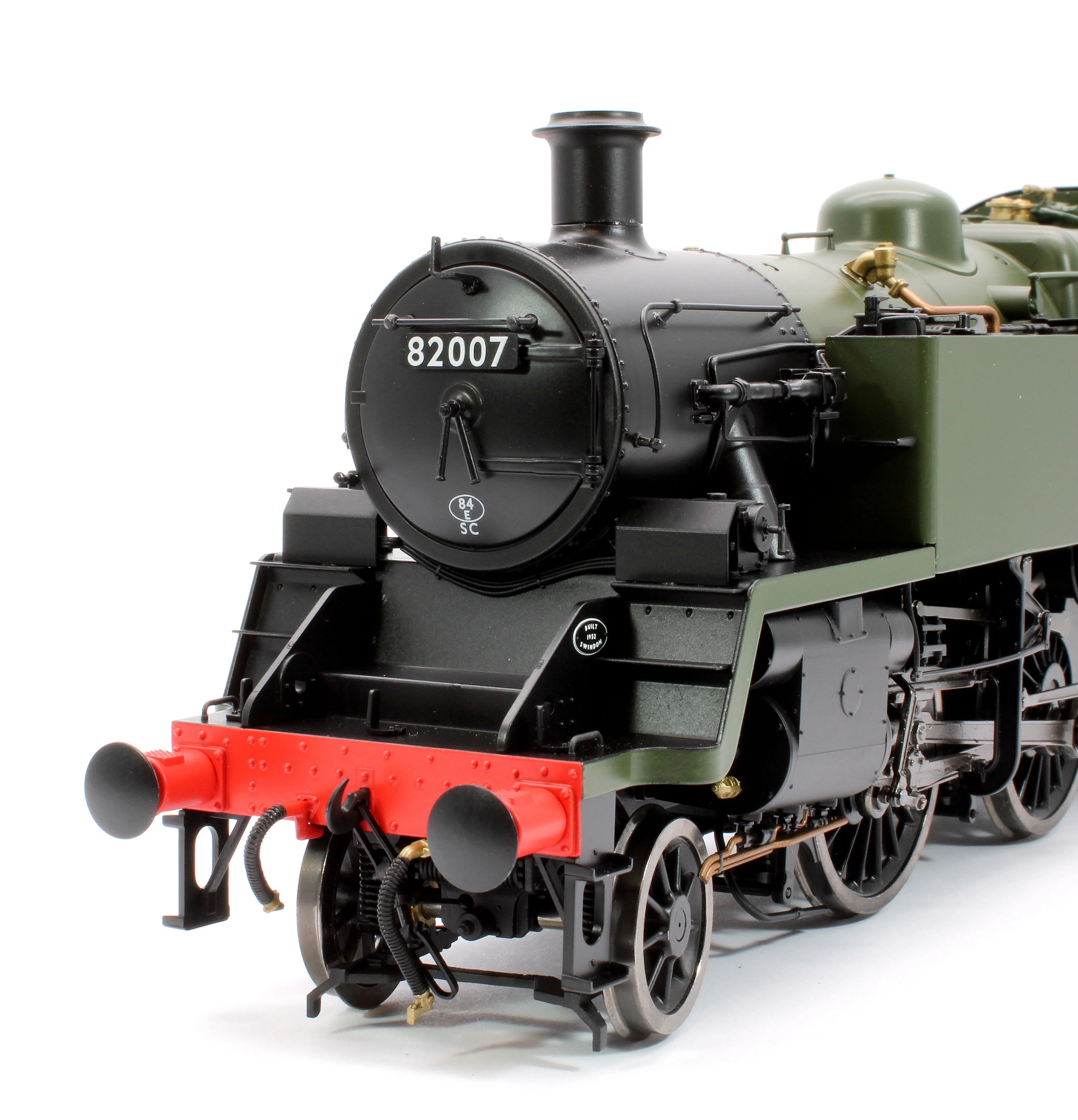 LHT-S-8205S British Railways Standard 3MT 2-6-2T Green Early Crest 82007 - Steam Tank Locomotive - DCC Sound - Image 6