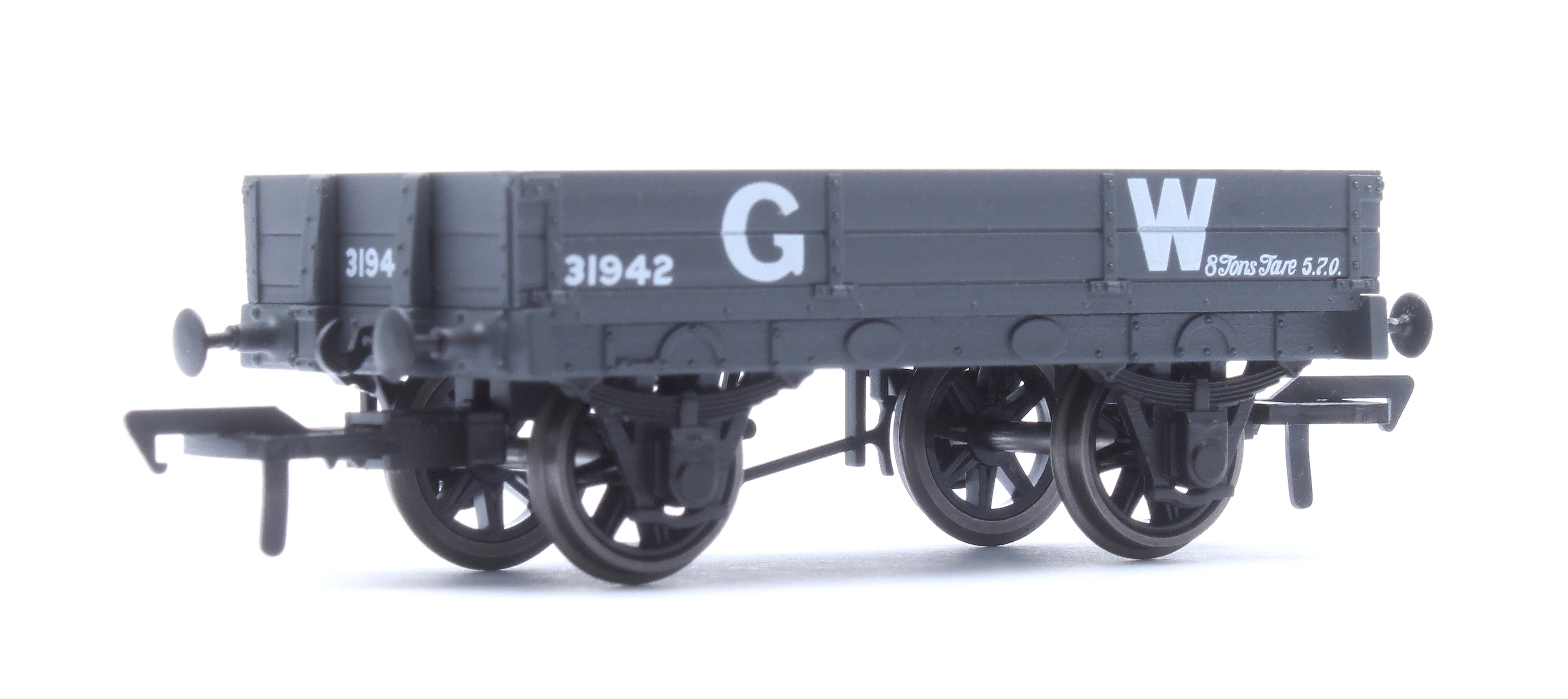 WMB003 Cambrian Railways 2 Plank Dropside Open Wagon GWR Grey No. 31942 - Image 3