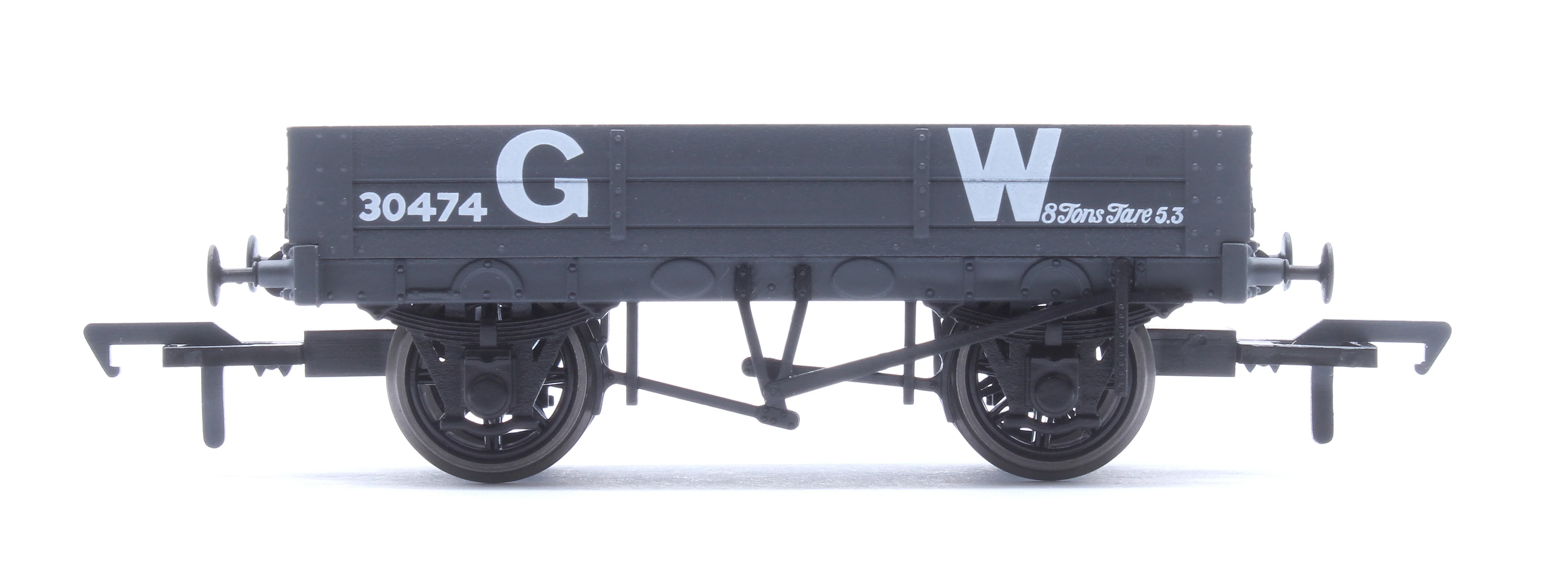 WMB004 Cambrian Railways 2 Plank Fixed Side Open Wagon GWR Grey No. 30474 - Image 2