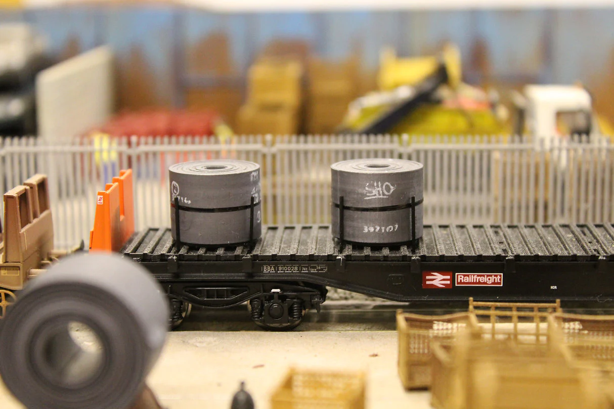 BS16ES4 Bulkscene BBA Steel Wagon Loads 16mm Coil 'eye to the sky' Set 1 (x4) - Image 3
