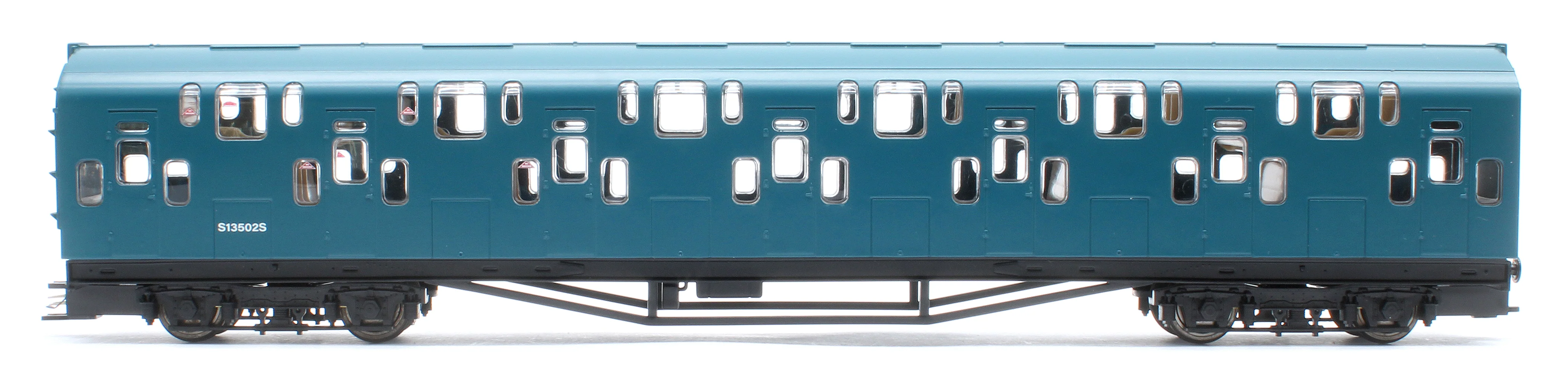 KRM-4DD-OO-S-1-B Bulleid Class 4DD Double Decker 4 Car EMU 4001/4901 BR Blue with Full Yellow Ends - Sound Fitted - Image 6