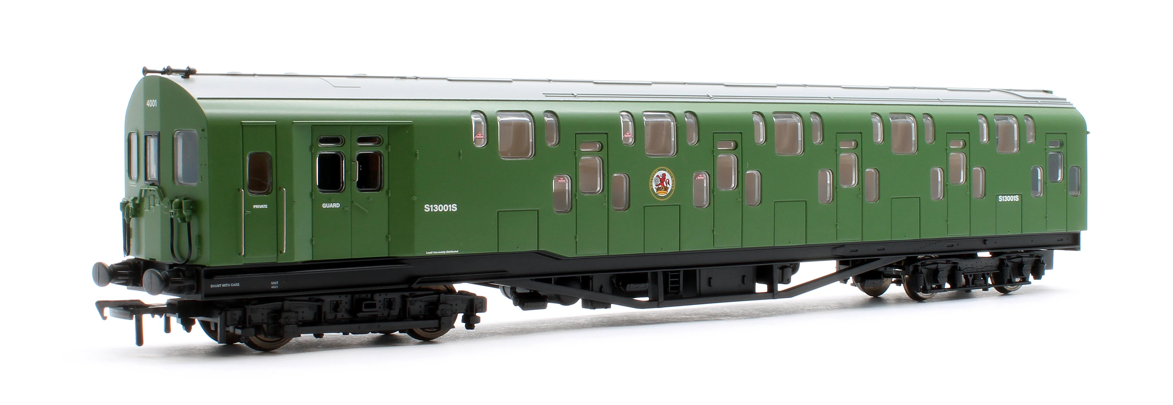 KRM-4DD-OO-S-1-G Bulleid Class 4DD Double Decker 4 Car EMU 4001/4901 BR Green - Sound Fitted - Image 4