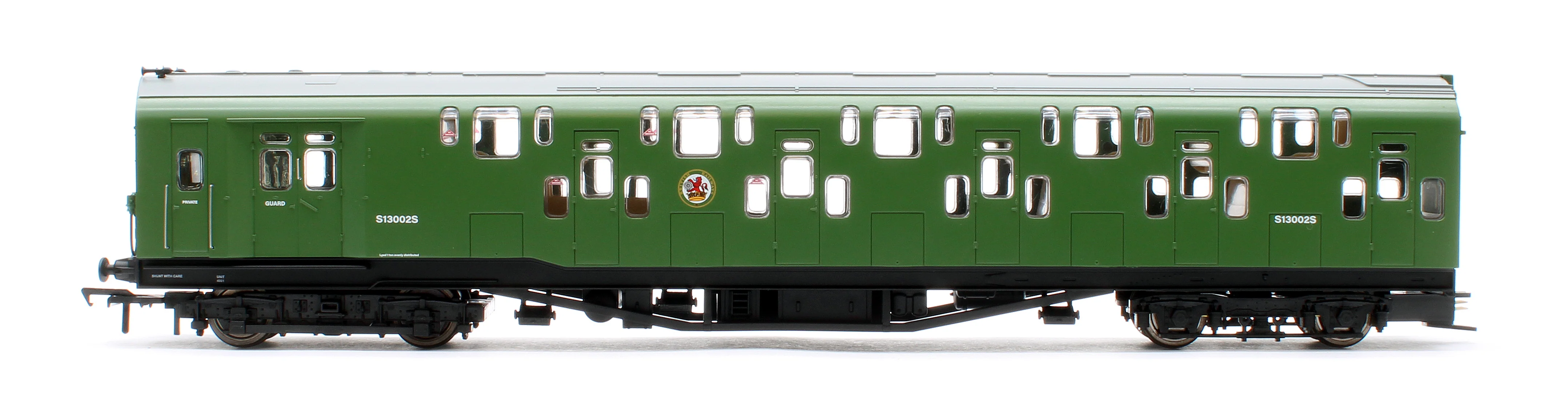 KRM-4DD-OO-S-1-G Bulleid Class 4DD Double Decker 4 Car EMU 4001/4901 BR Green - Sound Fitted - Image 7