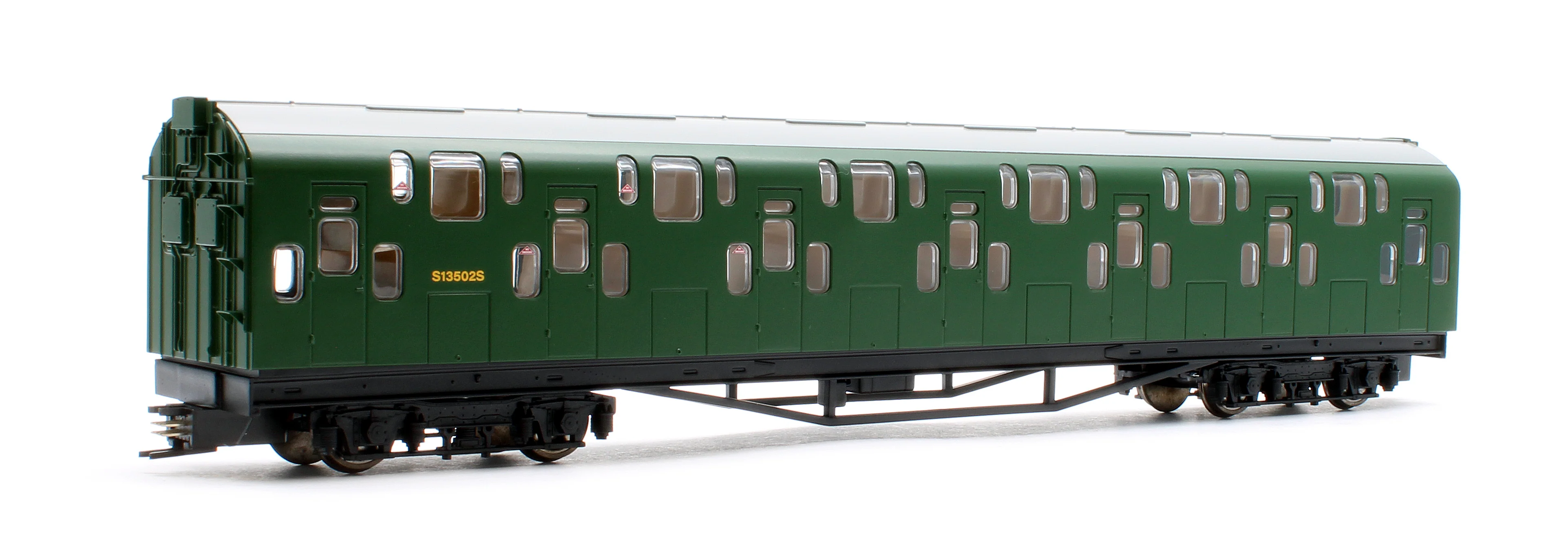 KRM-4DD-OO-R-1-G2 Bulleid Class 4DD Double Decker 4 Car EMU 4001/4901 BR Green with Full Yellow Ends - Image 8