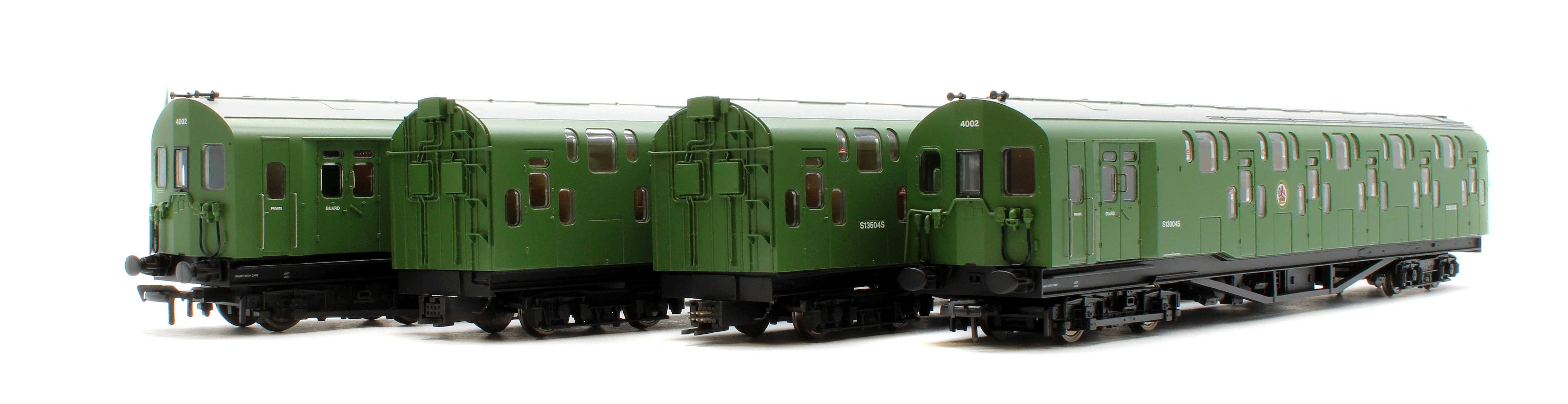 KRM-4DD-OO-S-2-G Bulleid Class 4DD Double Decker 4 Car EMU 4002/4902 BR Green - Sound Fitted