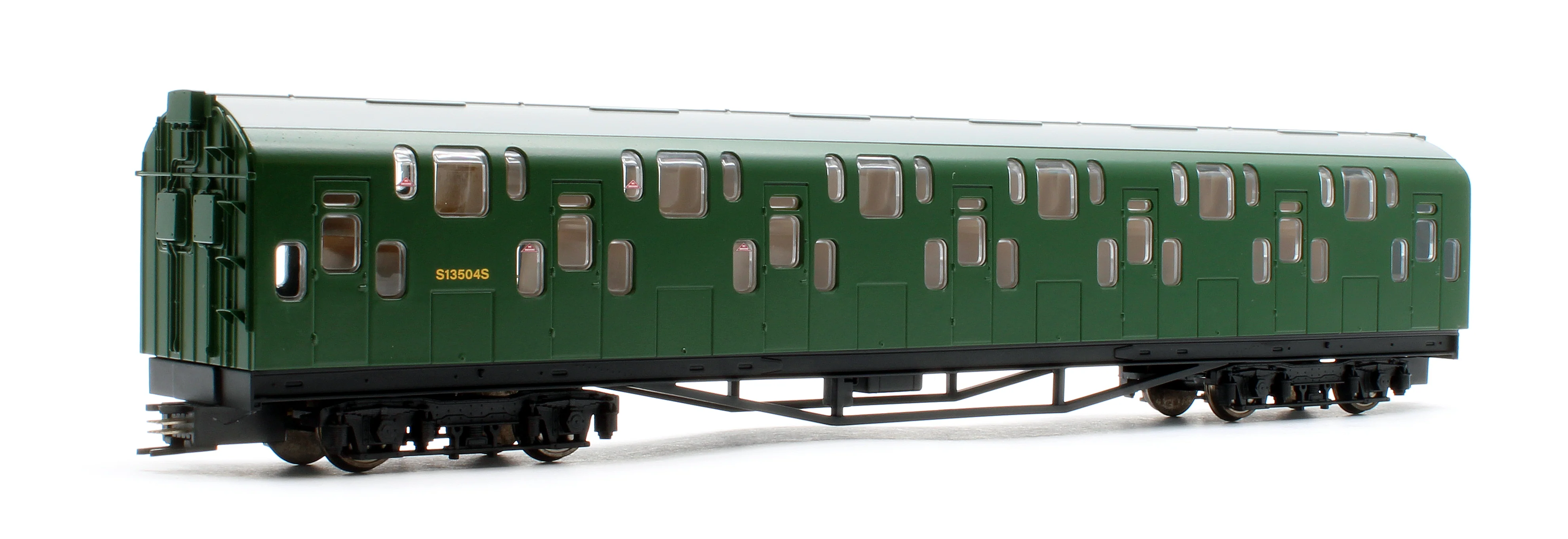 KRM-4DD-OO-F-2-G2 Bulleid Class 4DD Double Decker 4 Car EMU 4002/4902 BR Green with Full Yellow Ends - DCC Fitted - Image 8