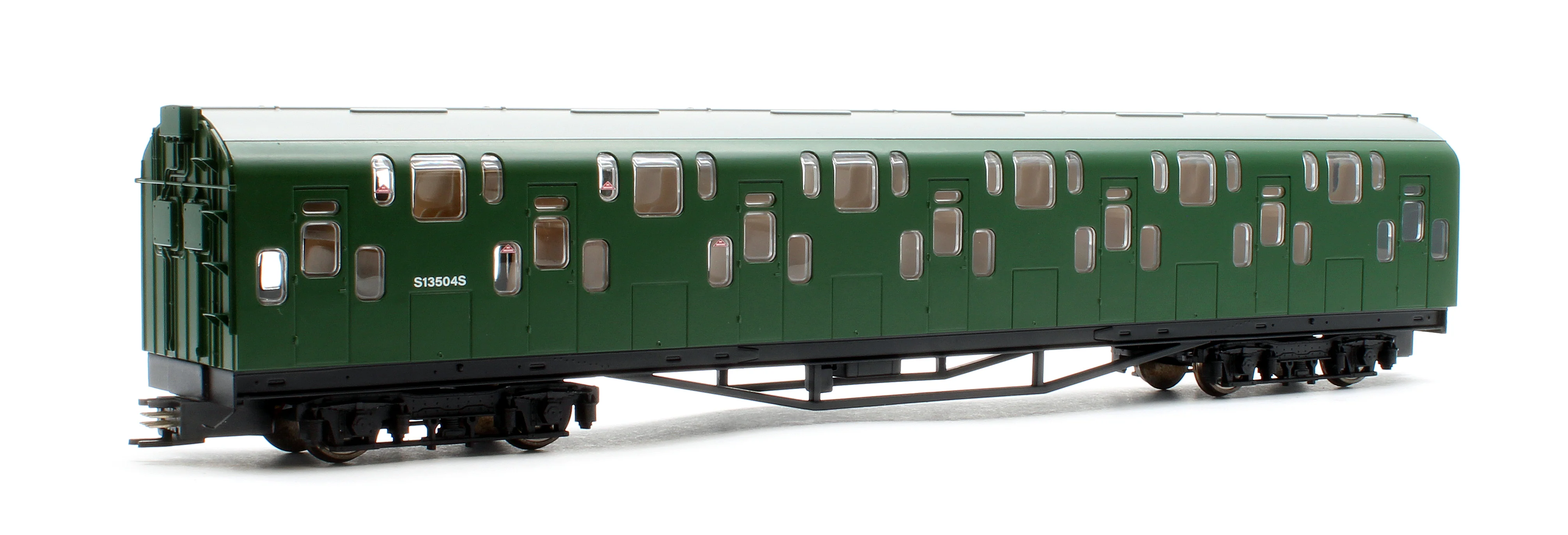 KRM-4DD-OO-S-2-G1 Bulleid Class 4DD Double Decker 4 Car EMU 4002/4902 BR Green with Small Yellow Ends - Sound Fitted - Image 7