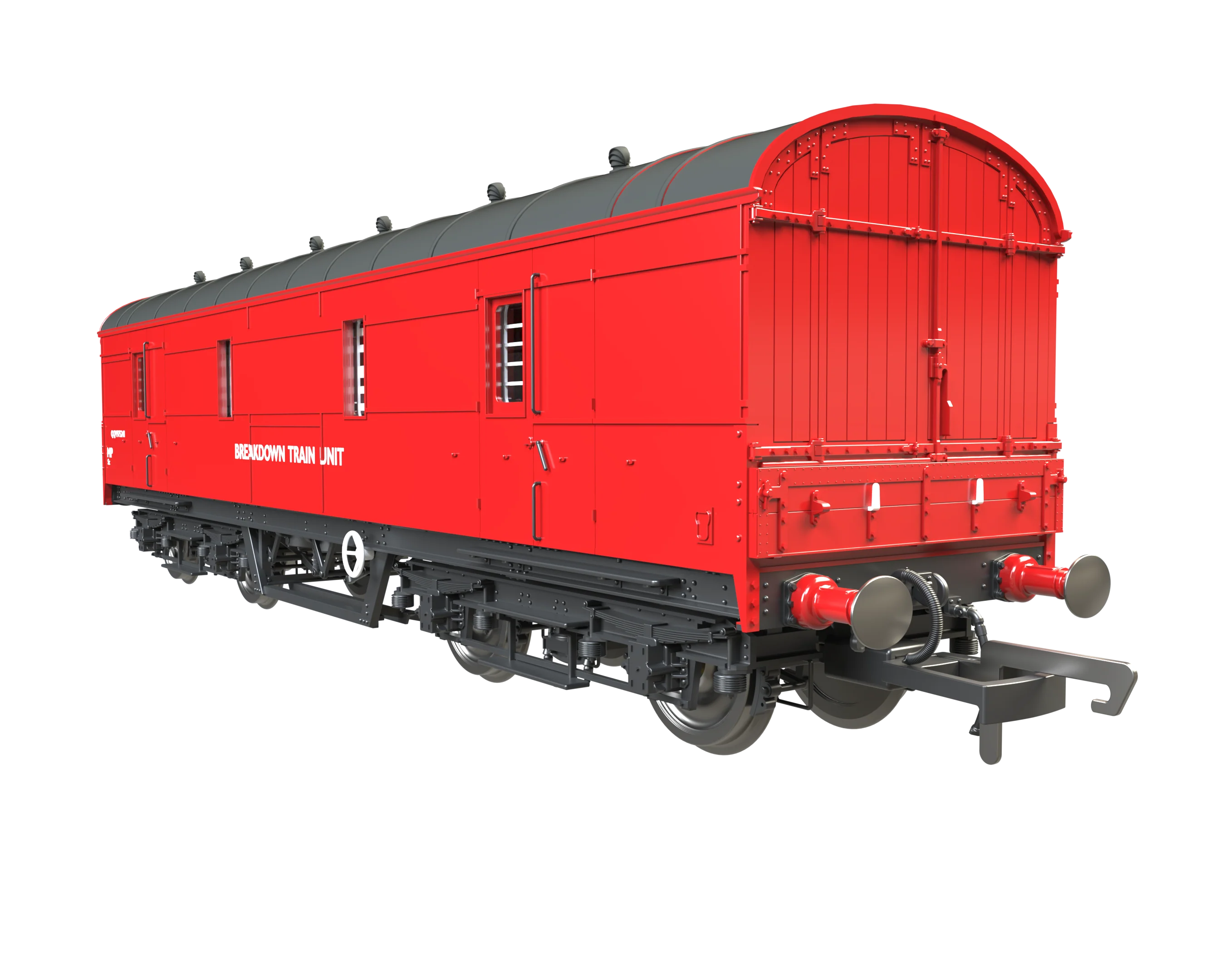 C2024 LMS 42ft GUV Parcels Van BR Gulf Red ADB975241 - Image 7