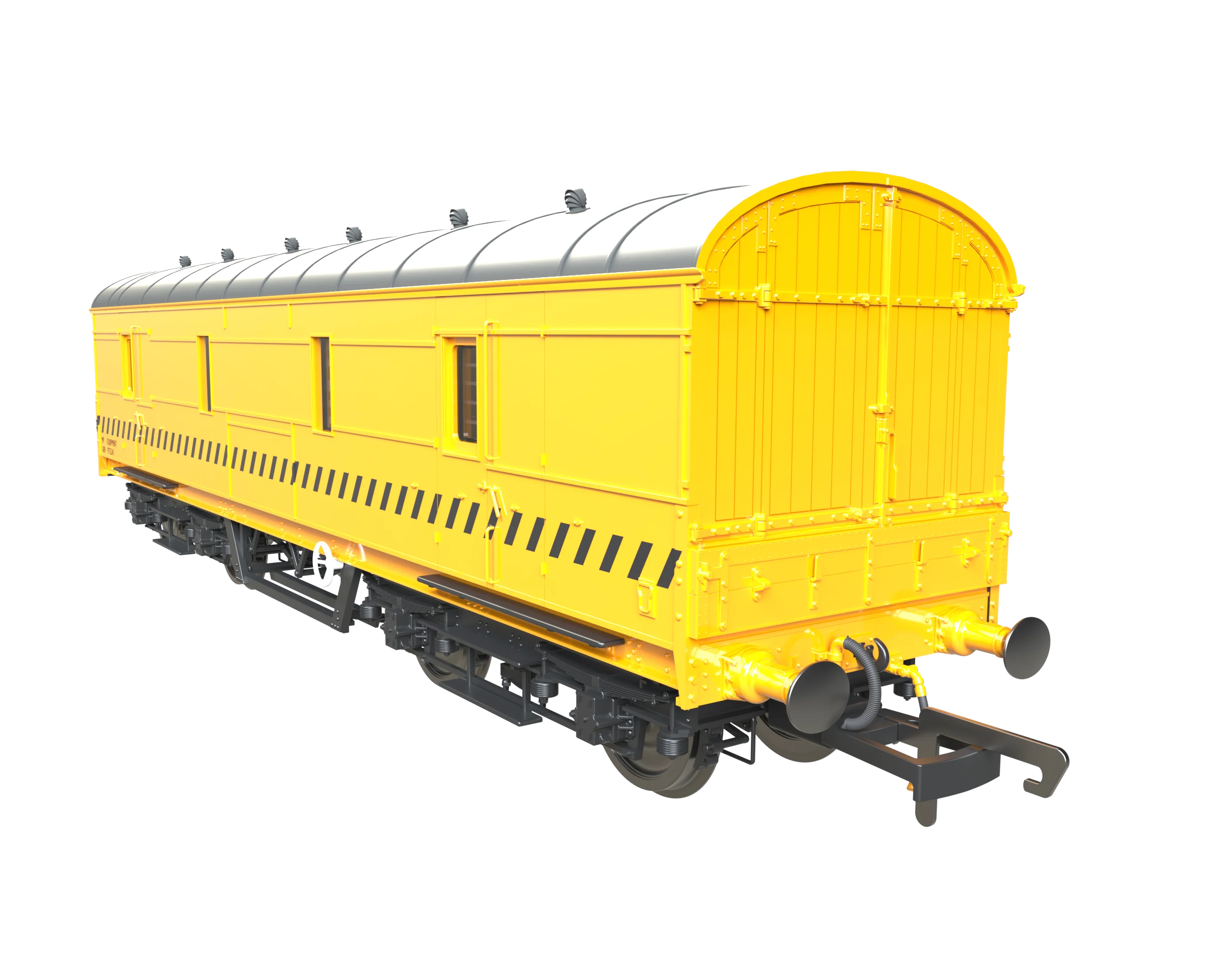 C2025 LMS 42ft GUV Parcels Van BR Departmental Yellow ADB975241 - Image 2