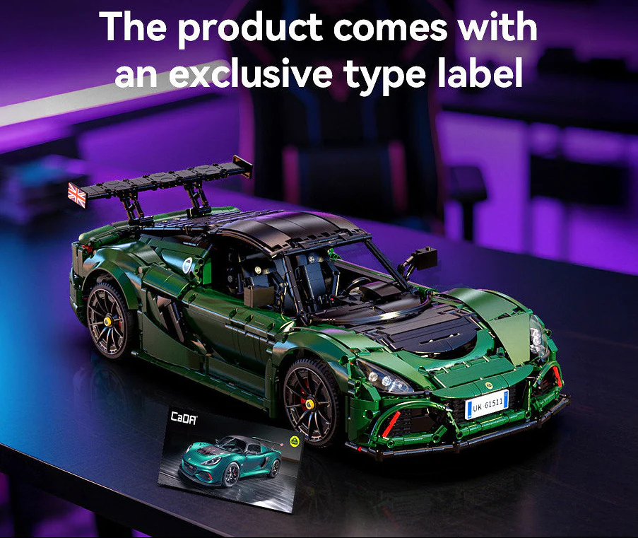 C61511W 1:8 Lotus Exige Cup 430 Car - 3730 pcs - Image 15